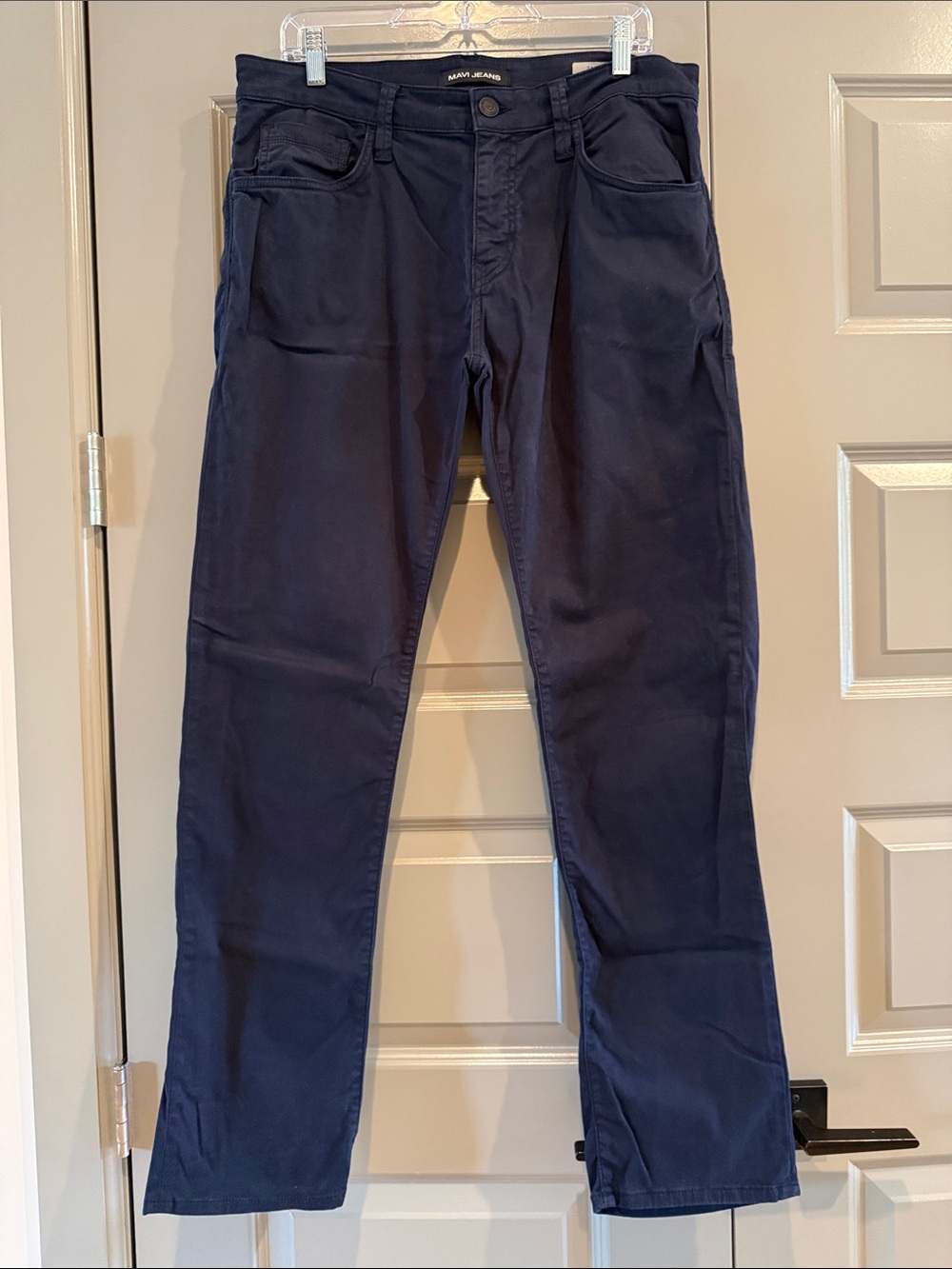 Mavi Men's Zach Black Straight Jeans